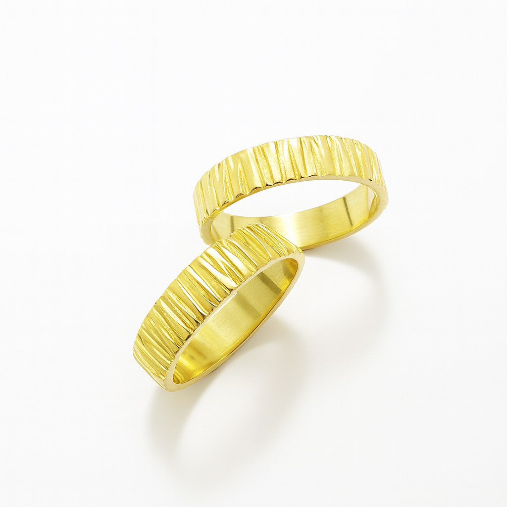 Bryce Solid trouwringen geel goud