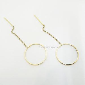 Doortrekoorbel Rond goud