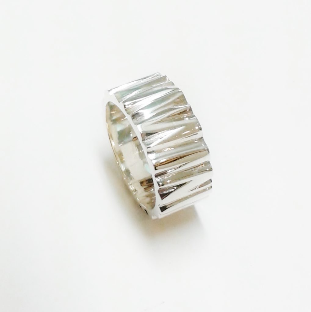 Bryce, solid as a rock mannen ring zilver