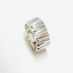 Bryce, solid as a rock mannen ring zilver