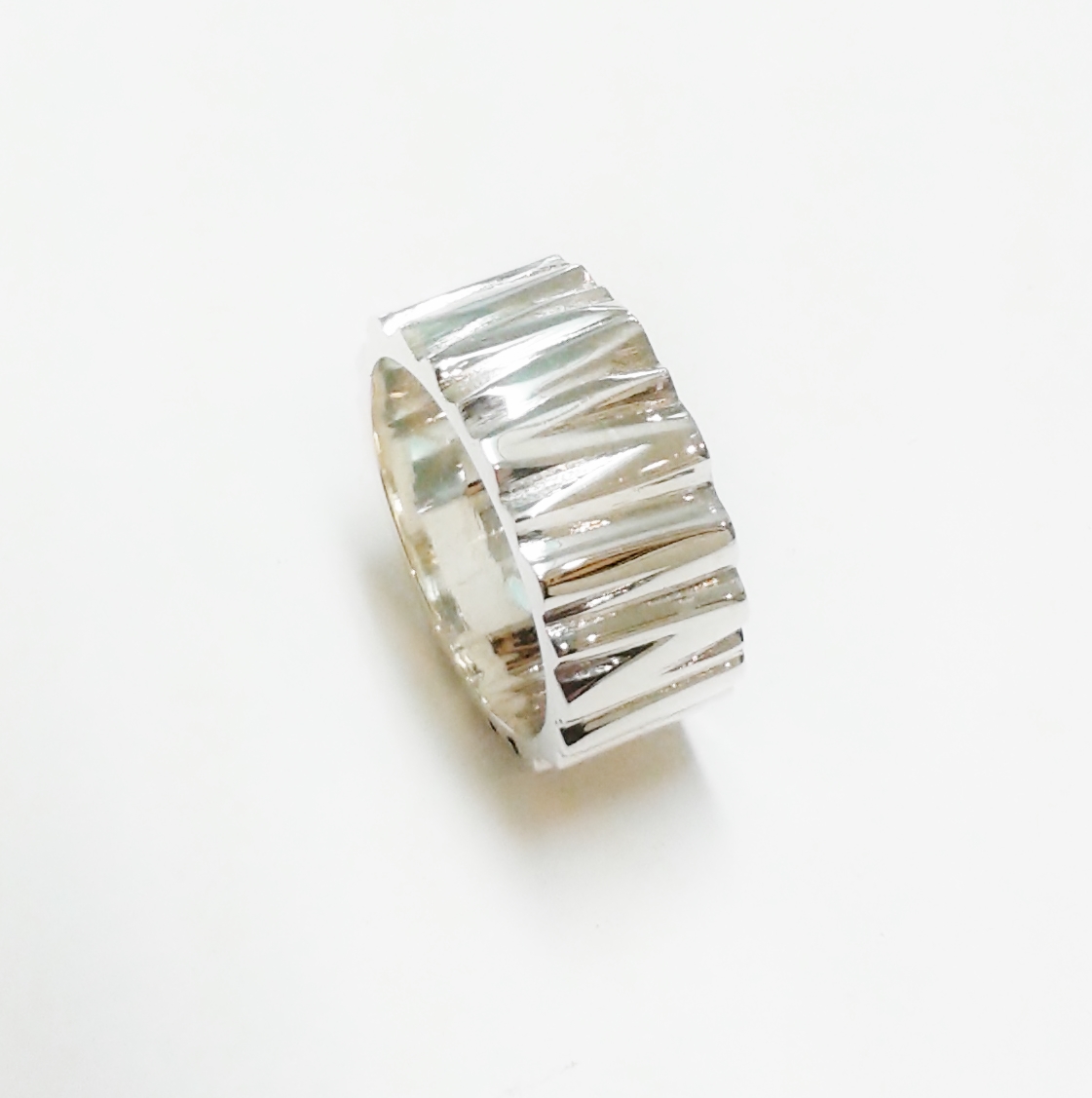 Bryce, solid as a rock mannen ring zilver