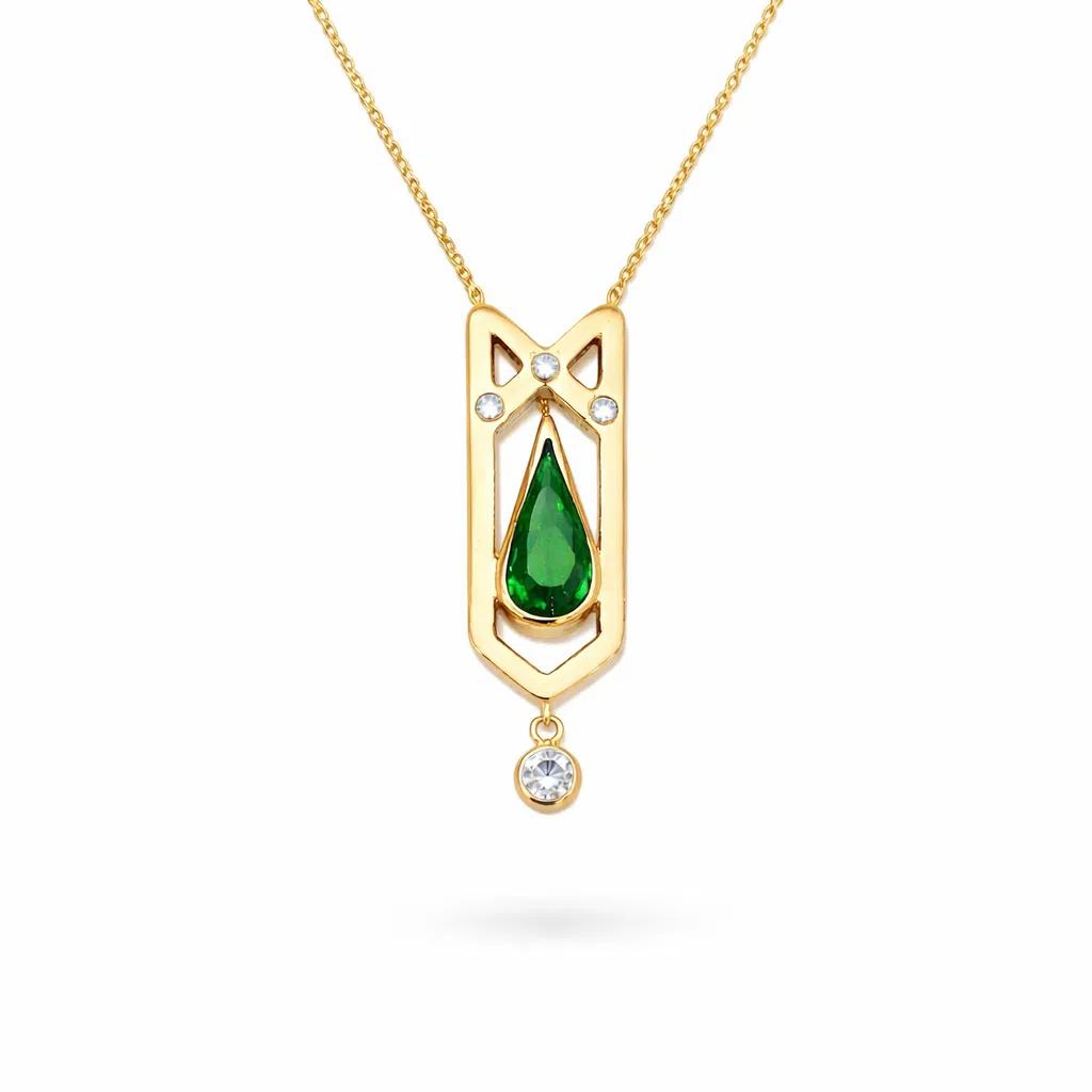 Gold Tourmaline Necklace Cordoba