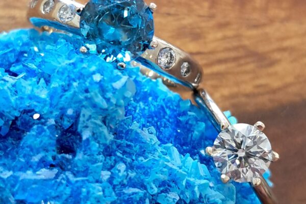 Exclusieve handgemaakte juwelen in witgoud